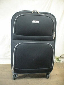 4717　CAMBRIDGE UNIVERSITY POLO CLUB　黒　スーツケース　キャリケース　旅行用　ビジネストラベルバック