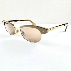 GUCCI グッチ h4 サングラス 140 GG1365 S 9EK 50□19 ゴールド ハーフリム ヴィンテージ H