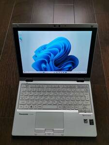 液晶美品 Panasonic CF-RZ 10.1型2in1 タッチパネルPC/8GB/SSD128GB/Windows 11 Pro/Office 2021 Pro/高解像度1920×1200/Wi-Fi/Webカメラ