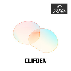 オークリー サングラス 交換レンズ クリフデン ミラーレンズ CLIFDEN OAKLEY ZERO TECH BASE製 互換レンズ