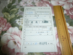 送料込み! 南海電鉄「貴志から大池遊園まで　小人」乗車券　2006年 (切符・きっぷ・南海電車・南海　貴志川線・廃線・補充券