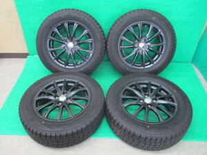 DUNLOP WINTERMAXX 195/65R16★WAREN 16×6J+45 4H-100★ライズ ロッキー レックス 4本セット★埼玉県発 現物確認OK♪ 