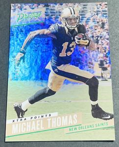 2017 Panini Prestige Football Michael Thomas /150 No.187 New Orleans Saints NFL 150枚限定　シリアル　セインツ　カード