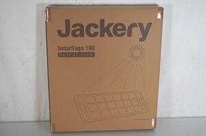 [6-78] 未開封品 Jackery ジャクリ SolarSaga100 ソーラーパネル 折り畳み式 JS-100C 100W 20V 5A アウトドア用品 キャンプ道具 防災グッズ