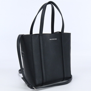 中古良品バレンシアガBALENCIAGA エブリデイ XXS トートバッグ 551815 D6W2N 1000 ブラック ランク：A us-2 2WAY