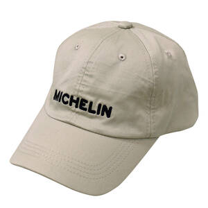ミシュラン ローキャップ（Low cap）キャップ ブランド ミシュラン（Michelin）ミシュランマン スタンダードビブ ビバンダム 帽子 ベージュ