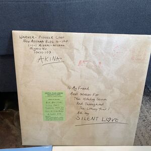 LPレコード★邦楽★中森明菜 ★SILENT LOVE ★レコード大量出品中★まとめ買いがお得