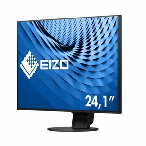 EIZO EV2456-BK 液晶ディスプレイ 24.1型 / 1920×1200 / DVI、HDMI、D-Sub、DisplayPort/ブラック/スピーカー:あり(中古品)　(shin