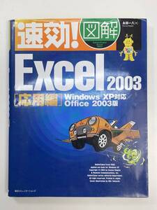 速攻！図解エクセル Excel2003 応用編 WindowsXP/Office20032004年 平成16年初版【H98212】