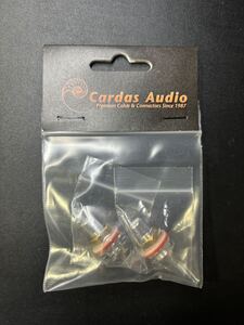 カルダスオーディオ　Cardas audio RCAジャック 1ペア　新品