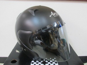 μ【送料無料】Arai アライ SZ-G フラットブラック Mサイズ 57~58cm オープンフェイス ヘルメット ジェット 
