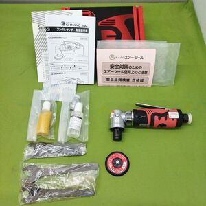 中古未使用品　信濃機販　アングルエアサンダー　ＳＩ−２００８ＥＸ　パッド幅５０ｍｍ　SHINANO　◆3116/工具宮竹店