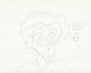 クレヨンしんちゃん　みさえ　原画1カット　　 検索用　セル画　原画