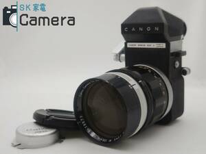 【中古】 Canon MIRROR BOX ２ + Canon LENS M 135ｍｍ F2.5 Canon7 ７ｓ用 希少 キャノン