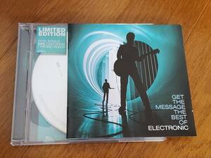 (CD＋DVD) Electronic●エレクトロニック / Get The Message - The Best Of Electronic ヨーロッパ盤CD DVDつき限定盤