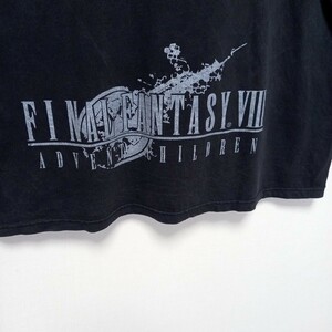 ミスプリント！ 90s ファイナルファンタジー7 アドベントチルドレン 長袖 Tシャツ メンズ XXL ファイナルファンタジー8 ビンテージ ff7 ff8