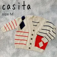 美品◇casita カシータ ニット カーディガン セーター Mサイズ