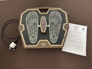 A3　保阪尚希 監修　フットエナジープロ　FE-002　イッティ　EMS　通電確認済み　FOOT ENERGY　説明書付き　現状品