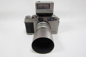 AC15◆1円スタート!! CONTAX コンタックス G1 Carl Zeiss Sonnar 2,8/90 T* 7703027 1m-∞ ストロボ TLA200 中古