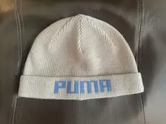 PUMA ニット帽 グレー M