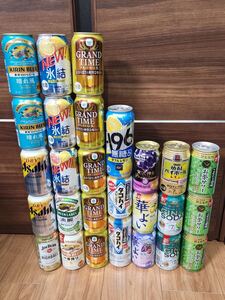  ビール、発泡酒、缶チューハイ 等々詰め合わせ24本