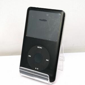 レ)[ジャンク] Apple アップル iPod classic アイポッド クラシック ブラック 80GB A1238 本体のみ 管理Y 送料520円