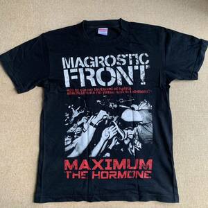 超貴重！マキシマムザホルモン Tシャツ MAGROSTIC FRONT TOUR