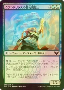 Foil クアンドリクスの誓約魔道士/Quandrix Pledgemage [STX] ストリクスヘイヴン：魔法学院 MTG 日本語 219 Y1