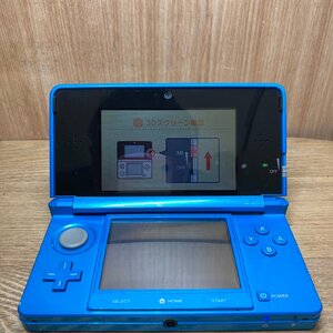 通電確認済※①任天堂 ニンテンドー 3DS 本体 ゲーム機 玩具 ゲーム　リセット済み　CTR-001　YN　ABA2