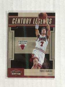 TONI KUKOC　10-11 Panini Threads　Century Legends インサートパラレル　33/99