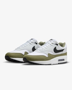 NIKE AIR MAX 1 FD9082-102 エア マックス 白×黒×ミディアムオリーブ US6.5