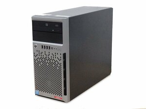 ■○ HP ProLiant ML310e Gen8 V2 Xeon E3-1220 V3 3.10GHz/メモリ 8GB/HDD 1TB×2/DVDマルチ/OS無し/Setup起動確認