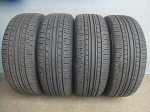 【2020年製☆6.9～6.7ミリ】215/55R17 ヨコハマ ECOS ES31☆4本セット 40610 検)オデッセイ エスティマ クラウン ヴェゼル マークX カムリ