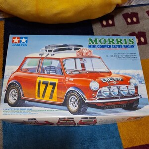 #レア日本製恩田原タミヤ1/24モーリスミニクーパー1275Sラリープラモデルオースチンローバーminicooperミニカー昭和レトロイギリス英国旧車