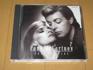 プレス・トゥ・プレイ ポール・マッカートニー PRESS TO PLAY PAUL McCARTNEY 国内盤CD CP32-5156 ♪プレス♪イッツ・ノット・トゥルー