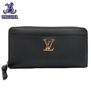 LouisVuitton ルイヴィトン　ジッピーロックミー　M62622　ノワール　長財布　ブラック　中古AB【辻屋質店B2555】