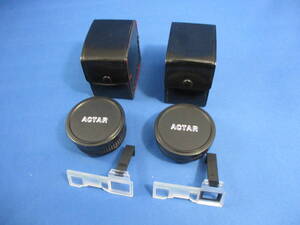 2本セット ACTAR AUX.TELEPHOTO／WIDE ANGLE LENS FOR AUTO-7 「＃1263」