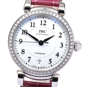 IWC IWC SCHAFFHAUSEN IW458308 ダヴィンチ ダイヤベゼル 自動巻き レディース _823411