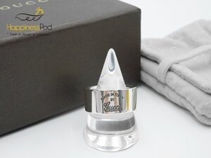 グッチGUCCI　ロゴ　リング　SV925　約11.8g　　