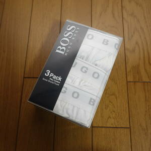 HUGO BOSS Boxer Shorts 白 M 3枚セット ボス