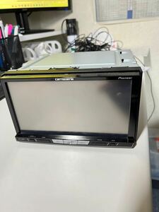 カロッツェリア サイバーナビ　Carrozzeria Pioneer HDDナビ フルセグ カーナビ　avic-zh0007 DVD CD