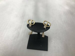 キングラム[12] Christian DIOR クリスチャン ディオール ピアス SV925 シルバー 3.8g レディース アクセサリー 050@K89 ★送料無料★