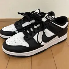 【美品】27cm パンダダンク　NIKE ダンク　ロー　ブラックホワイト