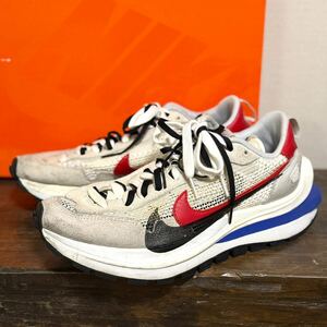 本物 NIKE VAPORWAFFLE × SACAI CV1363-100 26.5cm US8.5