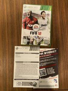 日本本体起動確認済 Xbox360★フィファ１２ 海外版★used☆FIFA 12☆