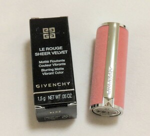 GIVENCHY　ジバンシー ルージュ　ジバンシイ　シアー　ベルベット　限定　ミニサイズ　非売品　37 ルージュ　グレネ　1.5g 