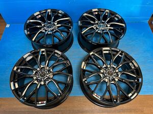 Weds LEONIS MX アルミホイール 18インチ 18x8J +42 114.3/5H 中古4本 