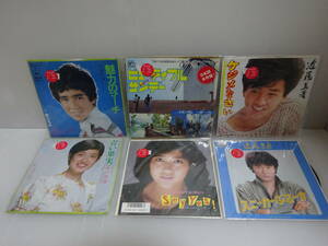 1円スタート 良品 EPレコード 6枚セット 山口百恵 郷ひろみ 菊池桃子 近藤真彦 ビューティフルサンデー