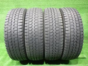 中古 ダンロップ タイヤ 冬 195/80R15 4本 2016年 SV01