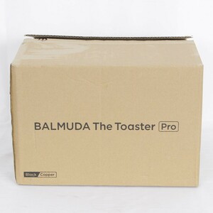 【新品】BALMUDA The Toaster Pro K05A-SE ブラックカッパー スチームトースター バルミューダ ザ・トースター プロ バルミューダ 本体